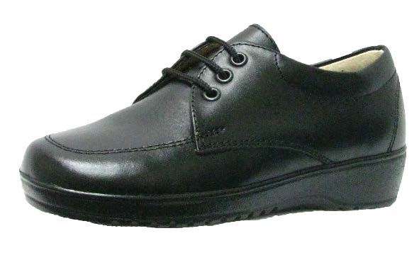 Comfortrite Simply Black Shoes 1100