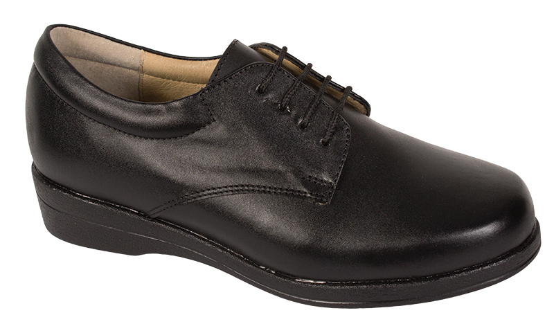Comfortrite Simply Black Shoes 5006